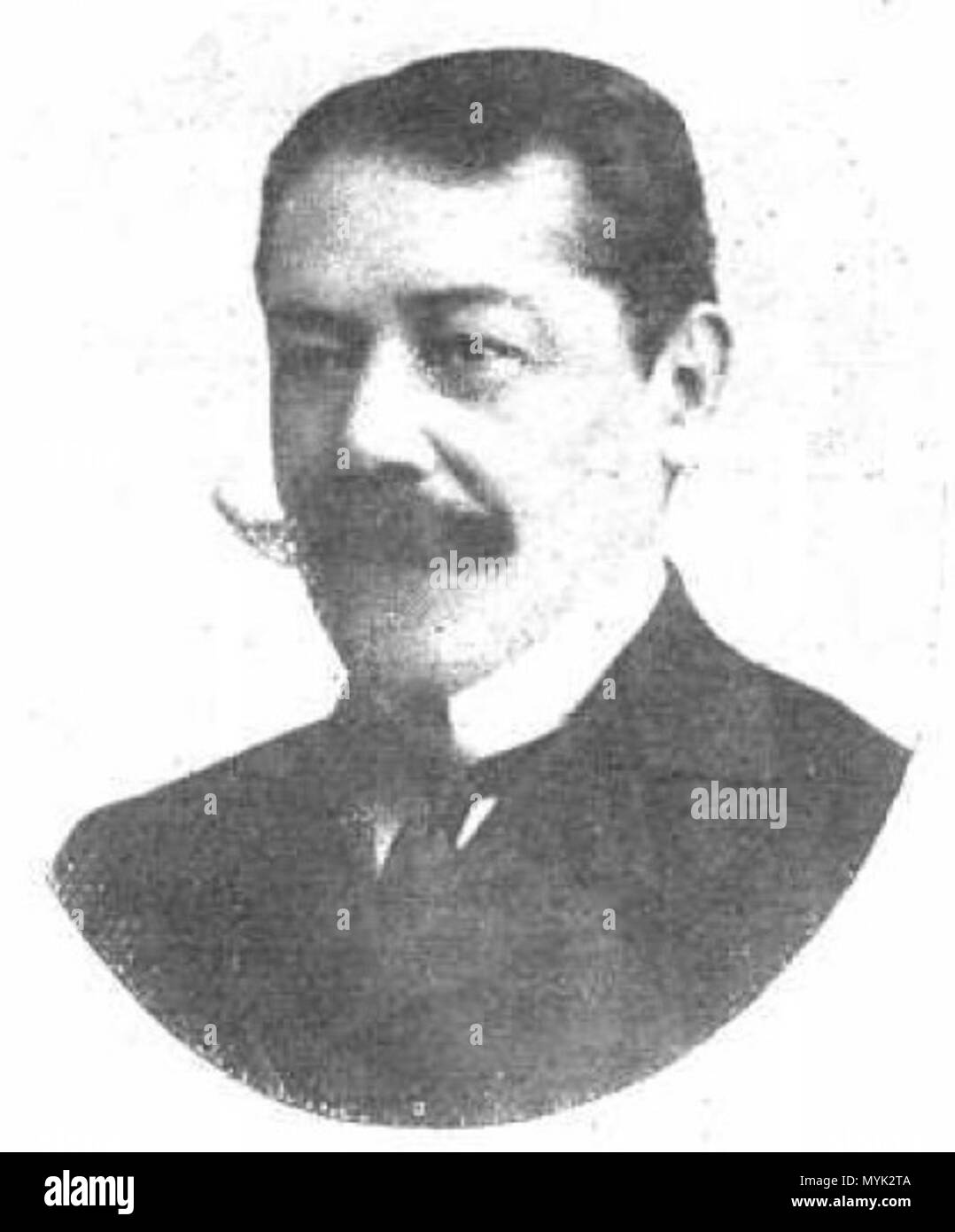. Español: Comisionado municipal de La Plata, Luis M. Doyhenard, durante 1910. 1910. Fray Mocho 333 Luis M. Doyhenard Stockfoto