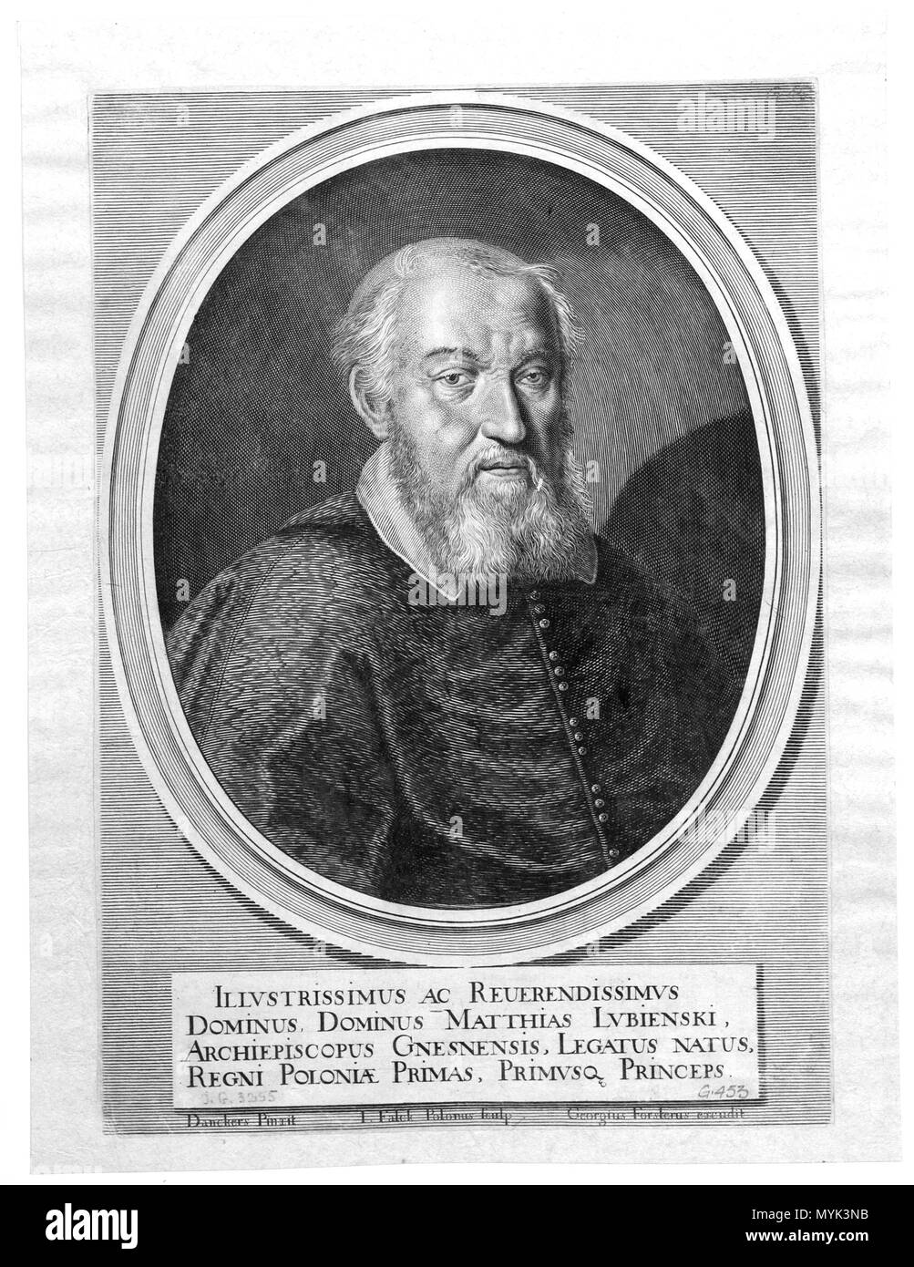 Keine 336 Maciej Łubieński 1. Stockfoto