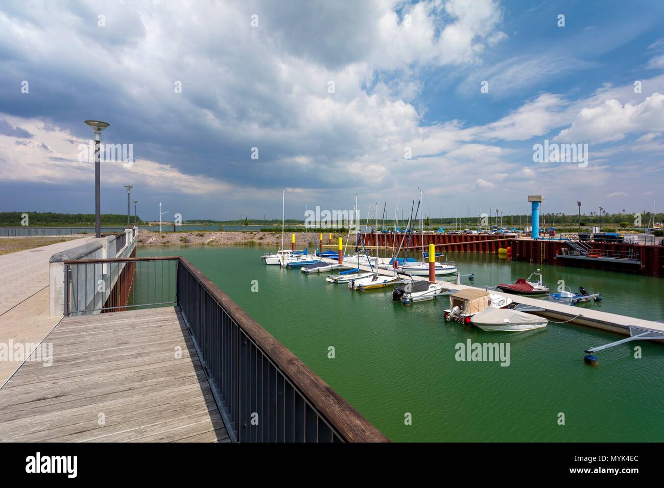 Kap Zwenkau in Zwenkau Zwenkauer See (See) in Zwenkau bei Leipzig