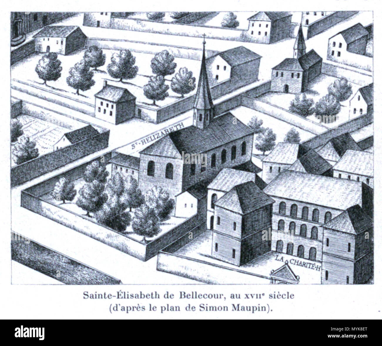 351 Martin - Histoire des Églises et chapelles de Lyon, 1908, Tome II 0322 Stockfoto