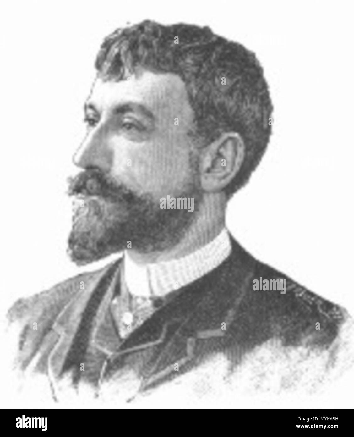 . Französische Maler und Illustrator en: Louis-Maurice Boutet de Monvel (1851-1913). ca. 1896. A. Brauer 355 Maurice Boutet de Monvel Stockfoto