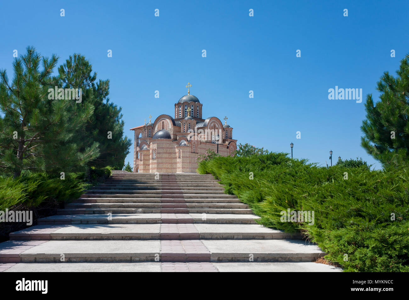 Hercegovacka Gracanica - Orthodoxe Kirche in Sarajevo, Bosnien und Herzegowina Stockfoto