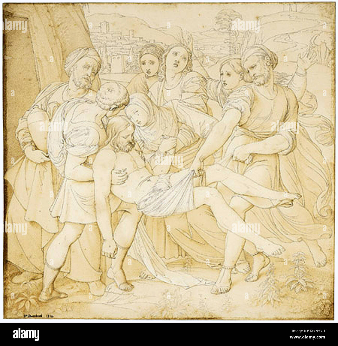 . Deutsch: Friedrich Overbeck Grablegung Christi. 27 Juni 2014, 01:03:00. Johann Friedrich Overbeck (1789-1869) Beschreibung Deutsche Maler, Zeichner und Illustrator Datum der Geburt / Tod vom 3. Juli 1789, 12. November 1869 Ort der Geburt / Todes Lübeck Rom arbeiten Zeitraum zwischen ca. 1804 und ca. 1864 Arbeitsort Rom Authority control: Q 169311 VIAF: 58339 ISNI: 0000 00010861 1111 ULAN: 500019620 LCCN: n 90615039 WGA: Overbeck, Friedrich WorldCat 402 Overbeck Grablegung Stockfoto