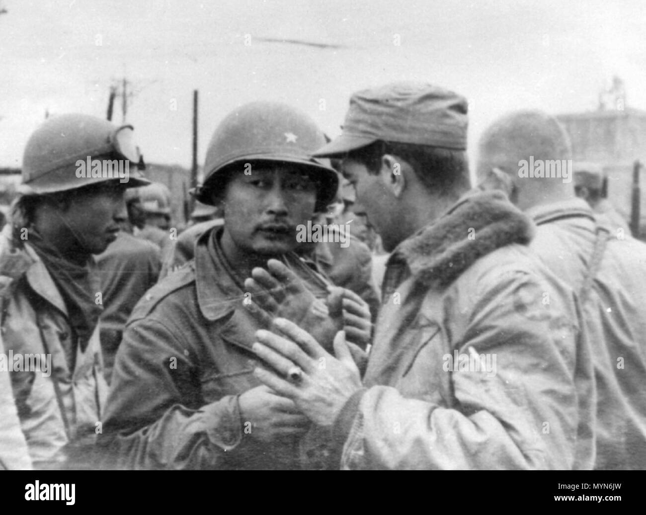 . Paik Sun yup im koreanischen Krieg 1950 - Oktober. 1950-10 -. Unbekannt 404 Paik Sun yup 1950 - Oktober Stockfoto