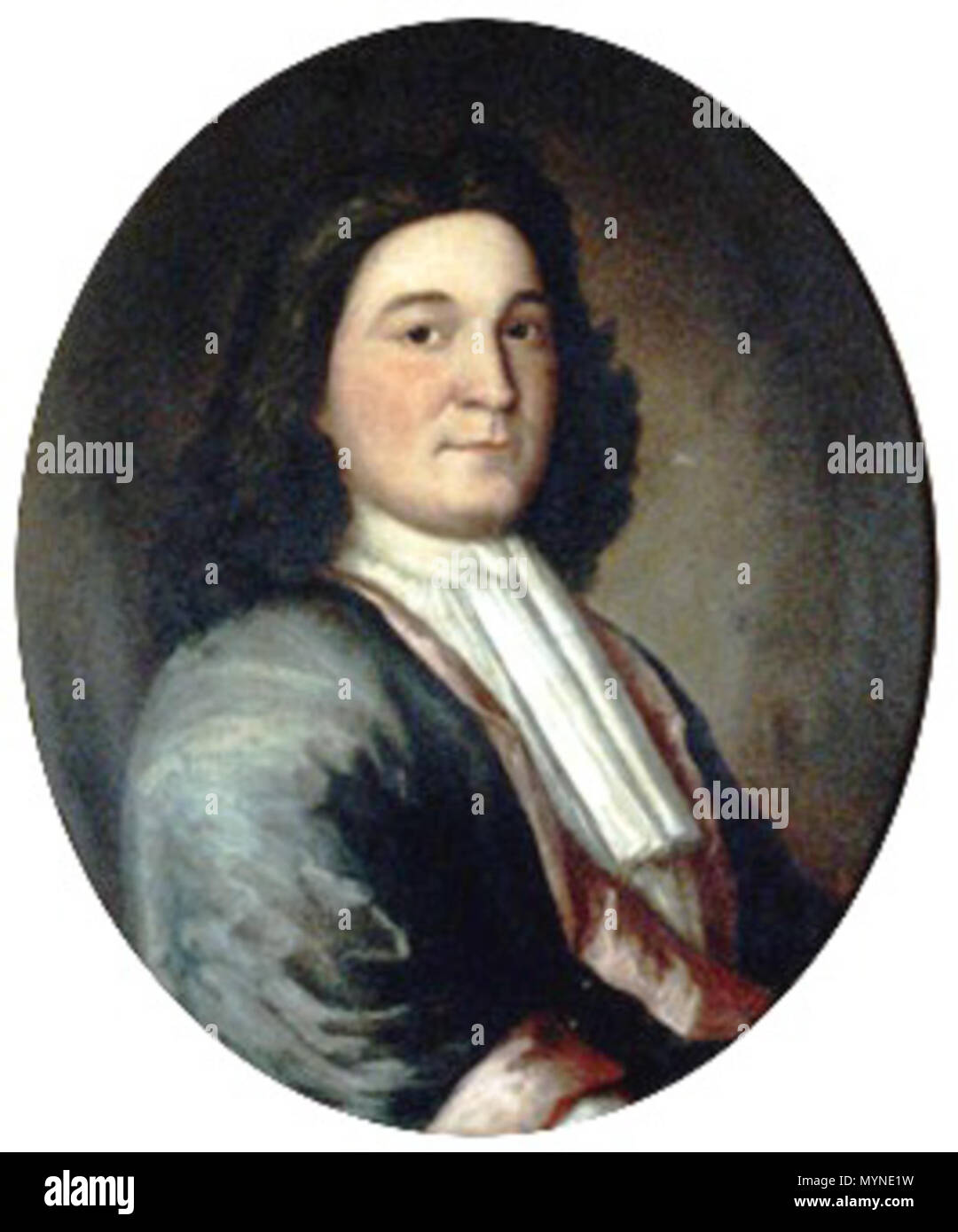 . Ein Porträt von Sir William Phips, erster Gouverneur der Provinz Massachusetts Bay. zwischen ca. 1687 und ca. 1694. Thomas Kind 420 Phips portrait Stockfoto