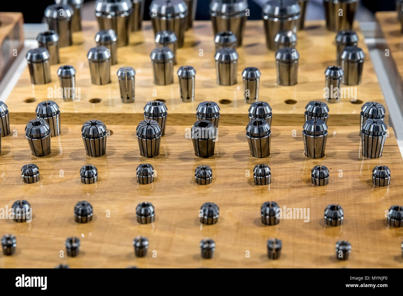 Spannzange Hintergrund Stockfoto