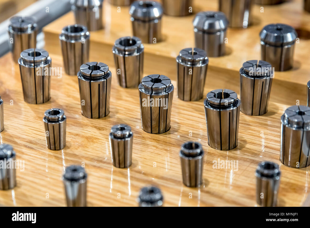 Spannzange Hintergrund Stockfoto