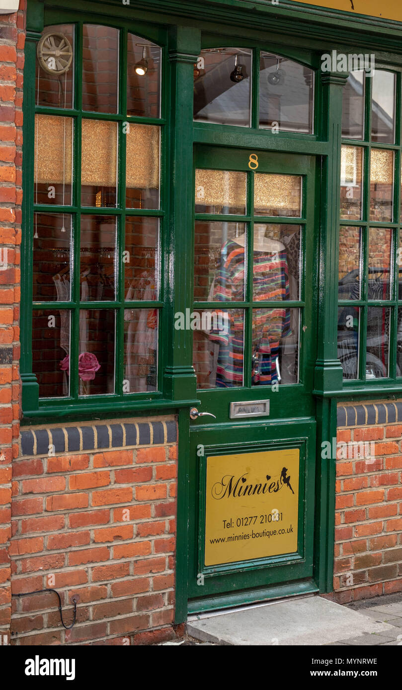 Minnies Boutique TOWIE store Brentwood Essex Stockfoto