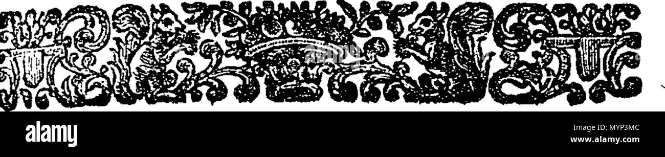 . Englisch: Fleuron aus Buch: ein Essay über die Ursachen für den Rückgang des Außenhandels, folglich der Wert der Grundstücke von Großbritannien, und über die Mittel, sowohl wiederherzustellen. 323 Ein Essay über die Ursachen für den Rückgang des Außenhandels, folglich der Wert der Grundstücke von Großbritannien, und über die Mittel, sowohl Fleuron T 076997-8 wiederherstellen Stockfoto