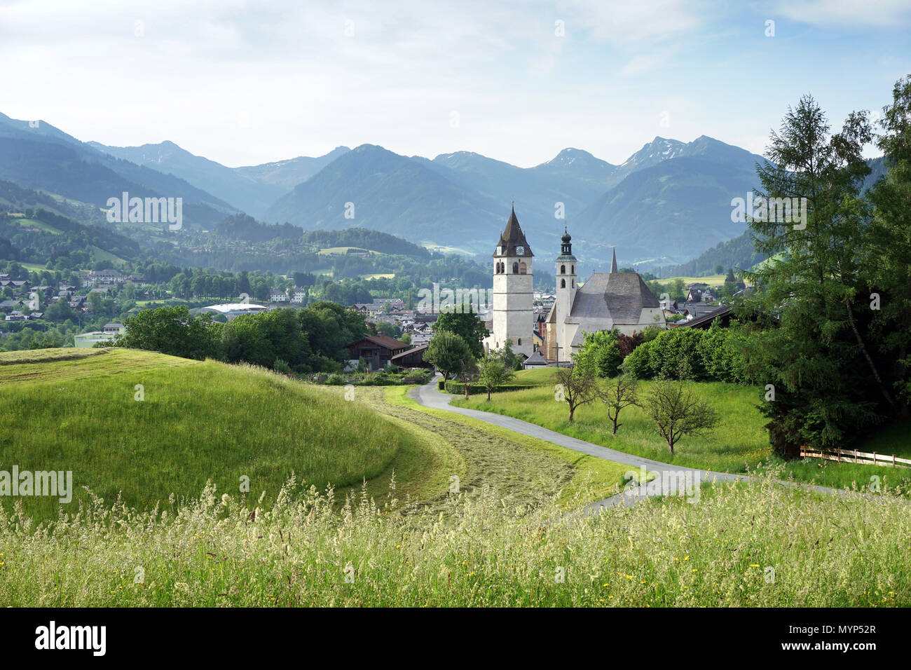 Kitzbühel Tirol Österreich Stockfoto