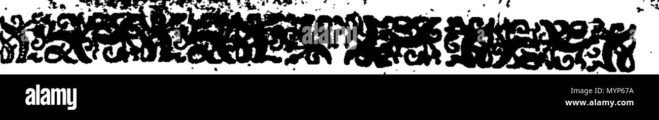 . Englisch: Fleuron aus Buch: Eine historische Liste der Pferd-Spiele laufen; und der Platten und Preise für in Großbritannien und Irland im Jahr 1764. Mit, I. Die Namen der Besitzer der Pferde, die, wie oben ausgeführt haben, sowie die Namen und Farben der Pferde auch. Ii. Der Gewinner ausgezeichnet jedes Spiels, Platte, Preis, oder Beteiligungen. Iii. Die Bedingungen für den Betrieb, wie Gewicht, Alter, &c. und die Orte, in denen die Pferde verlieren in gekommen. Iv. Eine Tabelle der Gewichte, die Pferde sind für Give-And-Platten nehmen, von zwölf auf fünfzehn Hände hoch. V. Eine alphabetische Liste von Stalli Stockfoto