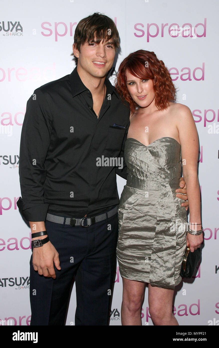 Ashton Kutcher und Rumer Willis Verbreiten Los Angeles Premiere am Arclight Theater in Los