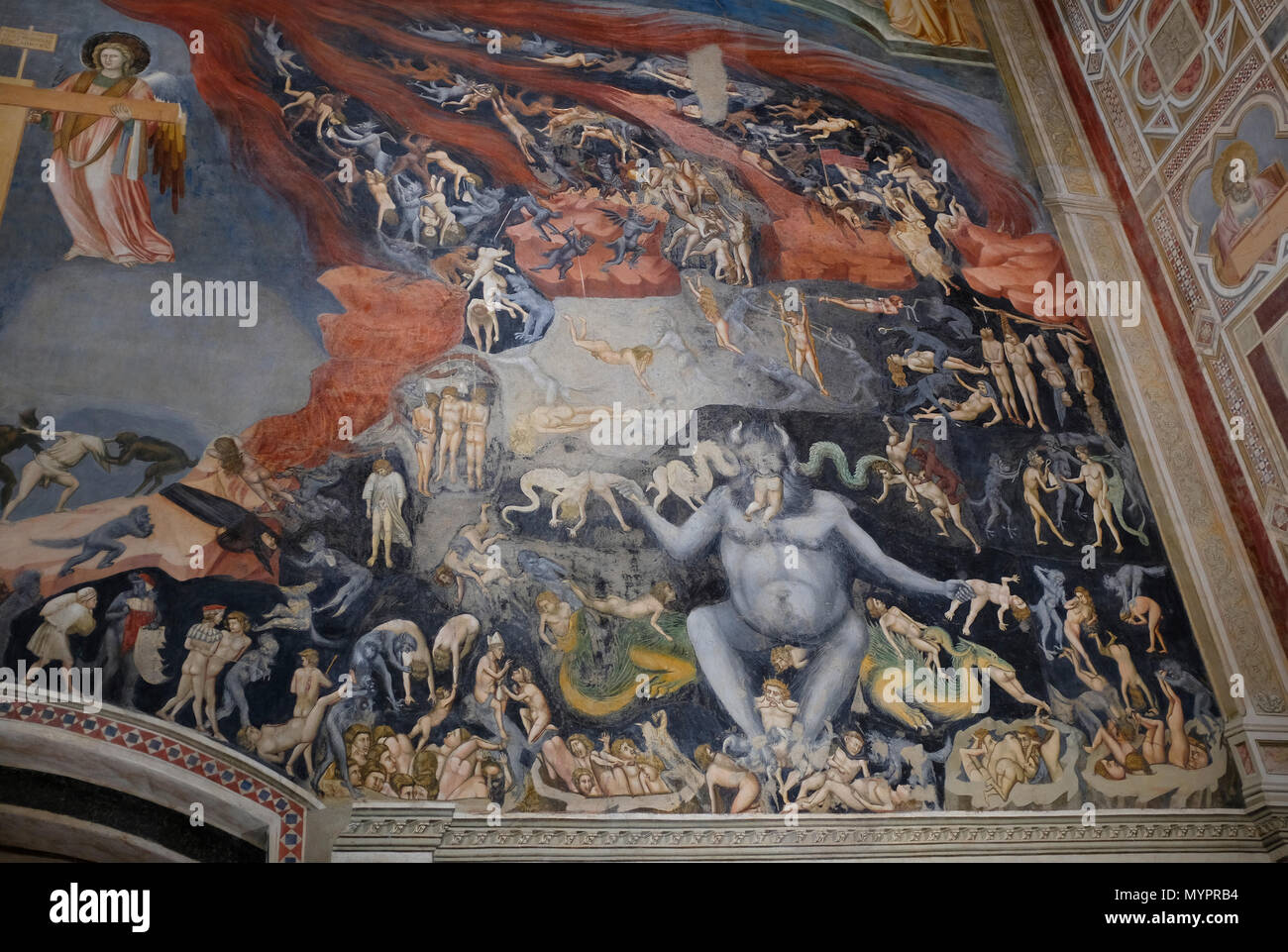 Giotto Fresken in der Cappella degli Scrovegni, Padua, Italien Stockfoto