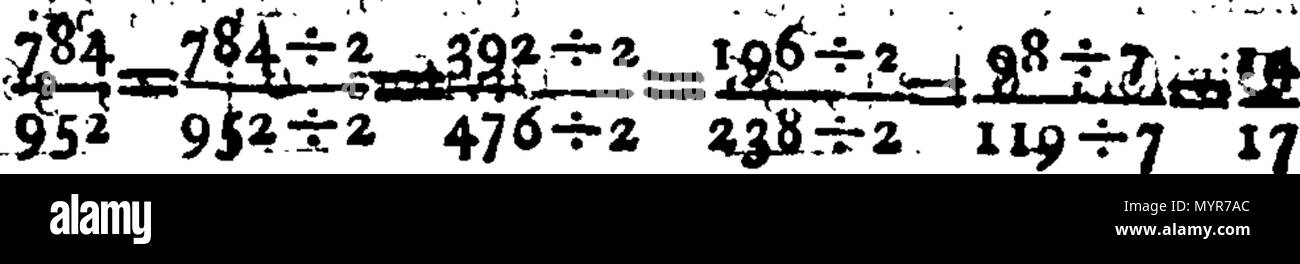 . Englisch: Fleuron aus Buch: ein Essay über die mathematische Sprache, oder eine Einführung in den mathematischen Wissenschaften. Von C.G.A. Baselli. 321 Ein Essay über mathematische Sprache; oder, eine Einführung in den mathematischen Wissenschaften Fleuron T 089350-2 Stockfoto