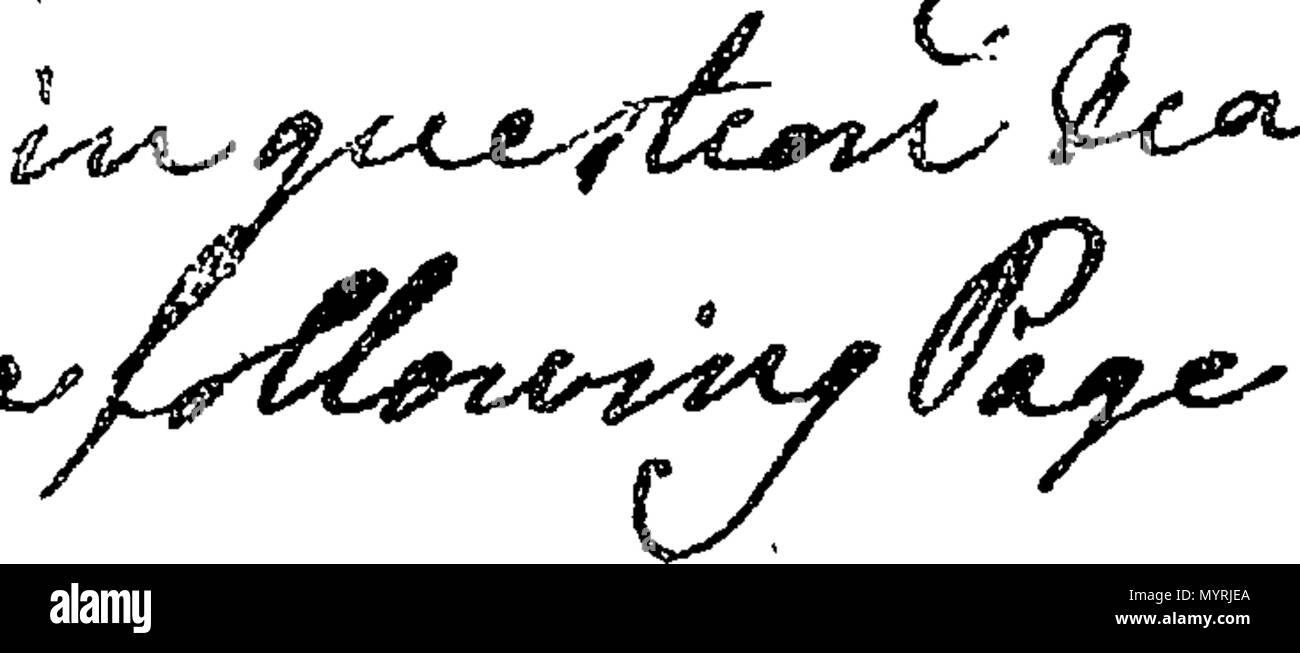 . Englisch: Fleuron aus Buch: Ans. Robert Stewart, Esq;&c2d recl. Haustier. William Heron. W. Beveridge, W.S. Agent. H. Antworten für Robert Stewart, Esq; von St Fort, und John Greig, seine Mieter in Hay's Mühle, die zweite RECLAIMING Petition von William Heron, Mieter in den Gebieten der Cruivie. 365 Ans Fleuron T 214588-1 Stockfoto