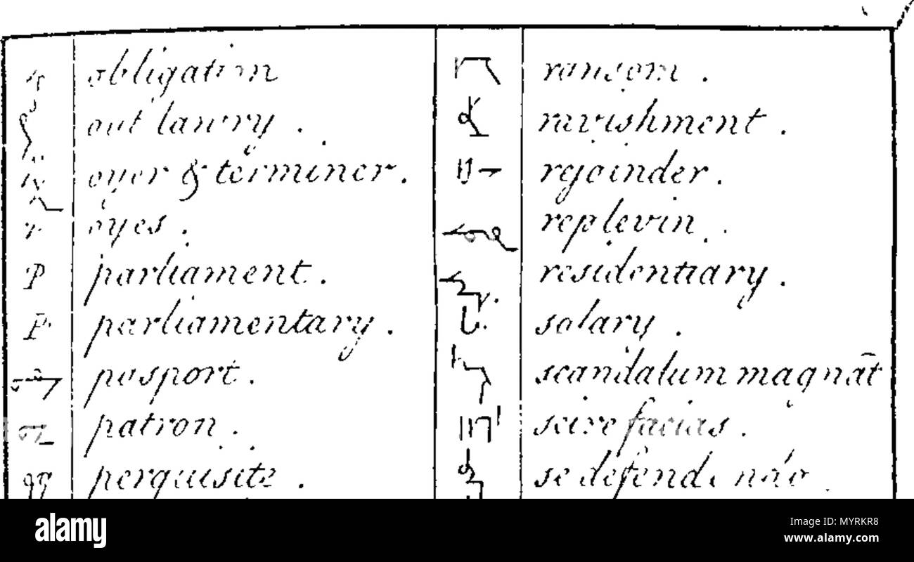 . Englisch: Fleuron aus Buch: Ein Essay in Richtung auf eine weiter Verbesserung der Kurz- Hand, von Philip Gibbs. 327 Ein Versuch in Richtung auf eine weiter Verbesserung der Kurz- Hand, von Philip Gibbs. Fleuron T 000922-6 Stockfoto