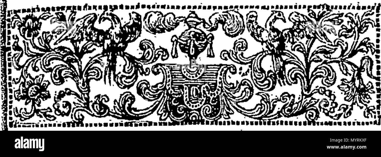 . Englisch: Fleuron aus Buch: Ein Essay zu einer rationalen Grammatik; mit einfachen Regeln in Englisch, Latein zu lernen; aus den verschiedenen Grammatiken von Milton, Shirley, Johnson, Portroyal, &c. gesammelt Für die Nutzung von Prinz William. Mit dem Anhang ", der Lateinischen Teilchen, und einen Katalog von über zwei tausend Worte (die Kündigungen ausgenommen) das Gleiche in Englisch als in Lateinamerika. 328 ein Aufsatz auf dem Weg zu einem rationalen Grammatik; mit einfachen Regeln in Englisch Fleuron T 094218-1 Stockfoto