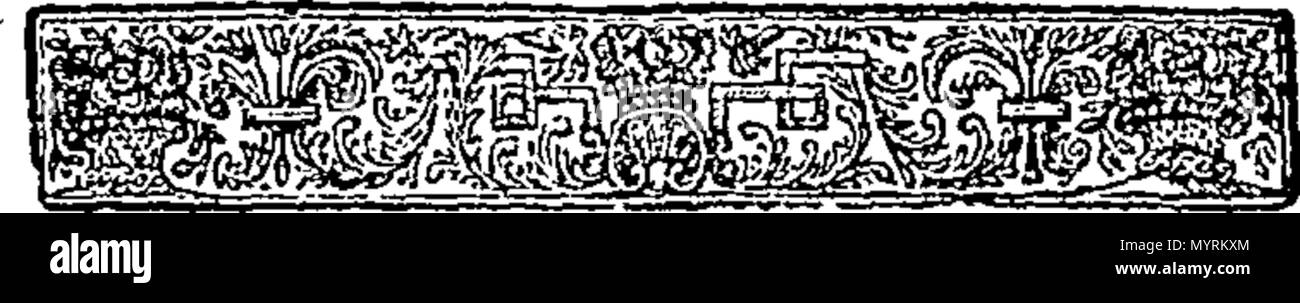 . Englisch: Fleuron aus Buch: Ein Essay zu einer rationalen Grammatik; mit einfachen Regeln in Englisch, Latein zu lernen; aus den verschiedenen Grammatiken von Milton, Shirley, Johnson, Portroyal, &c. gesammelt Für die Nutzung von Prinz William. Mit dem Anhang ", der Lateinischen Teilchen, und einen Katalog von über zwei tausend Worte (die Kündigungen ausgenommen) das Gleiche in Englisch als in Lateinamerika. 328 ein Aufsatz auf dem Weg zu einem rationalen Grammatik; mit einfachen Regeln in Englisch Fleuron T 094218-6 Stockfoto