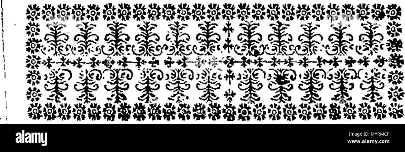 . Englisch: Fleuron aus Buch: ein Essay von Poesie und Malerei, mit Bezug auf die heiligen und profanen Geschichte mit einem Anhang über die Obszönität in Schreiben und Malen. Durch die späte Pfr. Charles Lamotte, D.D. F.R.S. Mitglied der Gesellschaft der Antiquaries, und Kaplan an Seine Königliche Hoheit der Prinz von Wales. 330 Ein Essay von Poesie und Malerei, mit Bezug auf die heiligen und profanen Geschichte mit einem Anhang über die Obszönität in Schreiben und Malen Fleuron T 142578-2 Stockfoto