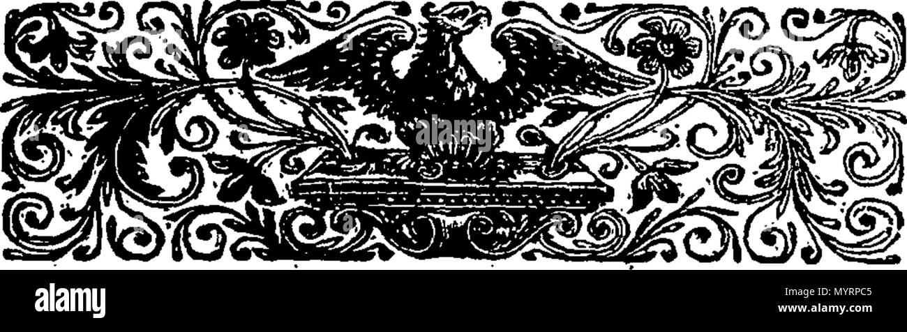 . Englisch: Fleuron aus Buch: Eine historische und kritische Berücksichtigung der Theater in Europa. Viz. Die Italienisch, Spanisch, Französisch, Englisch, Holländisch, Flämisch, und Deutschen Bühnen. In denen ist enthalten hatte, eine Bewertung der Art und Weise, Personen und den Charakter der Akteure; Intermix mit viele Neugierige Dissertationen auf das Drama. Zusammen mit zwei berühmten Aufsätze: nämlich ein Essay über Aktion, oder, Die Kunst des Sprechens in der Öffentlichkeit: Und ein Vergleich der antiken und modernen Drama. Durch die berühmte Lewis Riccoboni der italienischen Theater in Paris. Das Ganze illustriert mit Noten, die durch den Autor und Übersetzer. 337 Eine hist Stockfoto