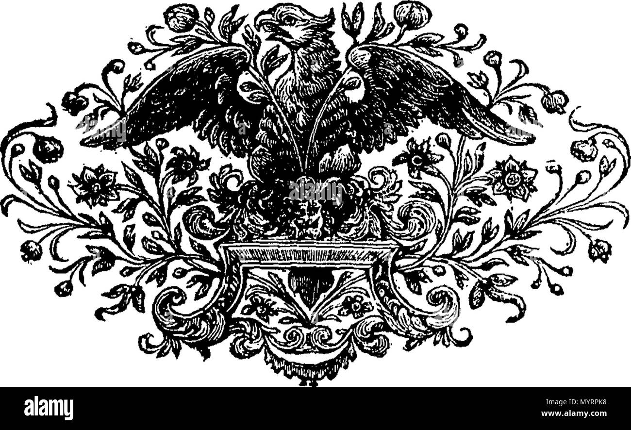 . Englisch: Fleuron aus Buch: Ein historisches Wörterbuch der Religionen von der Erschaffung der Welt zu dieser Zeit. Enthalten, I. eine Anzeige aller heidnischen Systeme der Theologie, ihrer Herkunft, ihrer abergläubischen Gebräuche, Zeremonien und den Lehren. Ii. Die jüdischen, christlichen und moslemischen Institutionen, mit den kirchlichen Gesetzen, und Geschichte respektieren Konfession. Iii. Der Aufstieg und die Fortschritte der verschiedenen Sekten, Irrlehren, und die Meinungen, die in den verschiedenen Epochen und Ländern entstanden sind; mit einem Konto der Gründer und Verbreiter. Iv. Eine Umfrage der mehrere Ob Stockfoto