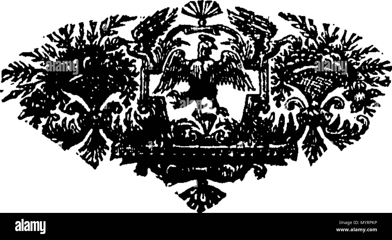 . Englisch: Fleuron aus Buch: Ein historisches Wörterbuch der Religionen von der Erschaffung der Welt zu dieser Zeit. Enthalten, I. eine Anzeige aller heidnischen Systeme der Theologie, ihrer Herkunft, ihrer abergläubischen Gebräuche, Zeremonien und den Lehren. Ii. Die jüdischen, christlichen und moslemischen Institutionen, mit den kirchlichen Gesetzen, und Geschichte respektieren Konfession. Iii. Der Aufstieg und die Fortschritte der verschiedenen Sekten, Irrlehren, und die Meinungen, die in den verschiedenen Epochen und Ländern entstanden sind; mit einem Konto der Gründer und Verbreiter. Iv. Eine Umfrage der mehrere Ob Stockfoto