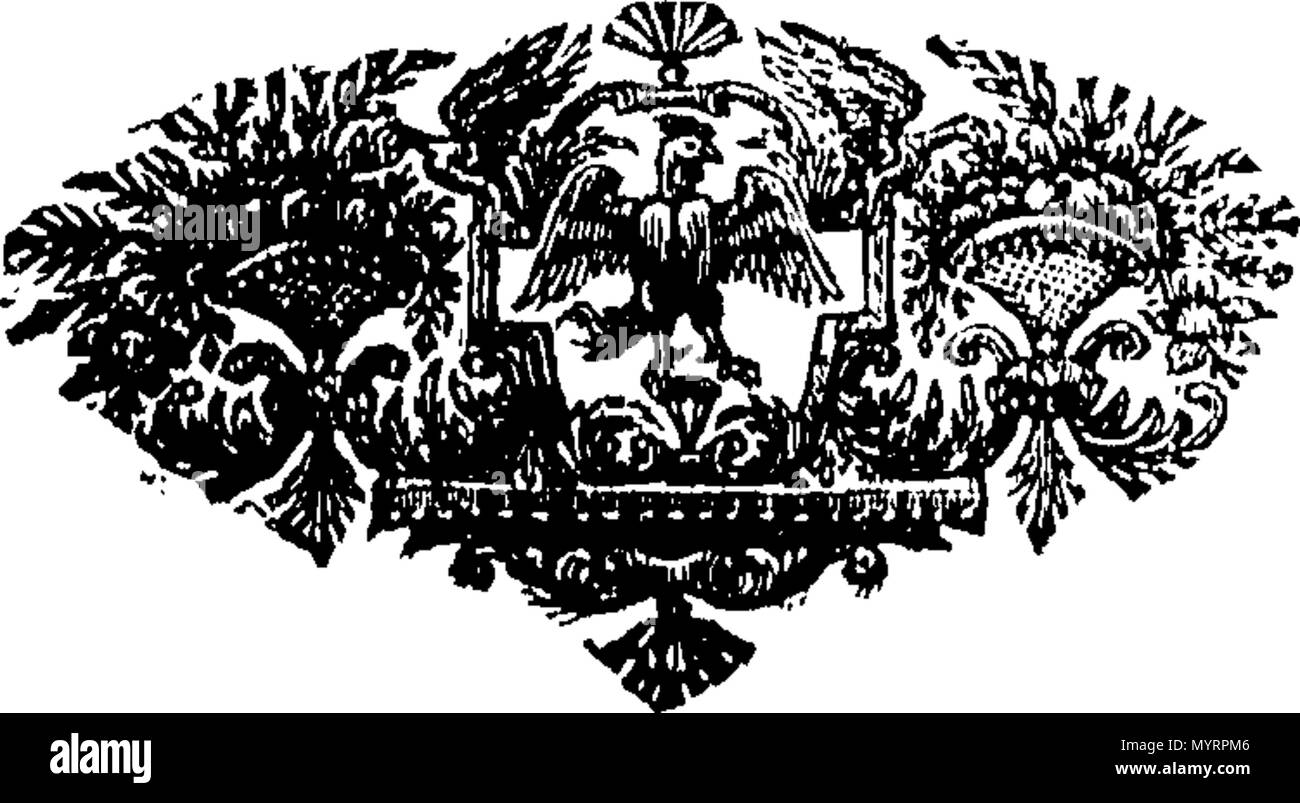 . Englisch: Fleuron aus Buch: Ein historisches Wörterbuch der Religionen von der Erschaffung der Welt zu dieser Zeit. Enthalten, I. eine Anzeige aller heidnischen Systeme der Theologie, ihrer Herkunft, ihrer abergläubischen Gebräuche, Zeremonien und den Lehren. Ii. Die jüdischen, christlichen und moslemischen Institutionen, mit den kirchlichen Gesetzen, und Geschichte respektieren Konfession. Iii. Der Aufstieg und die Fortschritte der verschiedenen Sekten, Irrlehren, und die Meinungen, die in den verschiedenen Epochen und Ländern entstanden sind; mit einem Konto der Gründer und Verbreiter. Iv. Eine Umfrage der mehrere Ob Stockfoto