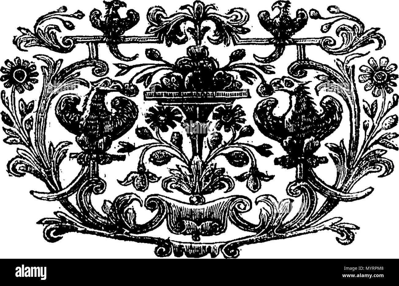 . Englisch: Fleuron aus Buch: Ein historisches Wörterbuch der Religionen von der Erschaffung der Welt zu dieser Zeit. Enthalten, I. eine Anzeige aller heidnischen Systeme der Theologie, ihrer Herkunft, ihrer abergläubischen Gebräuche, Zeremonien und den Lehren. Ii. Die jüdischen, christlichen und moslemischen Institutionen, mit den kirchlichen Gesetzen, und Geschichte respektieren Konfession. Iii. Der Aufstieg und die Fortschritte der verschiedenen Sekten, Irrlehren, und die Meinungen, die in den verschiedenen Epochen und Ländern entstanden sind; mit einem Konto der Gründer und Verbreiter. Iv. Eine Umfrage der mehrere Ob Stockfoto