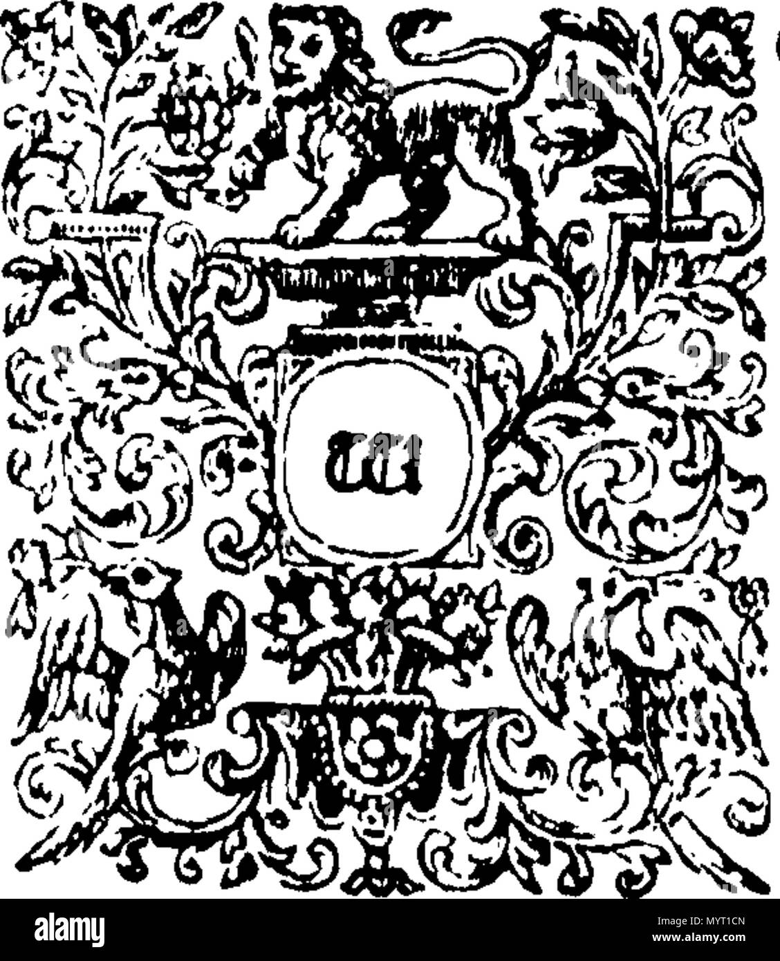 . Englisch: Fleuron aus Buch: Anno Regni Georgii II. Regis Magnae Britanniae, Franciae, & Hiberniae, tricesimo secundo. Im Parlament begonnen und an der Westminster, die 30 ersten Tag im Mai anno Dom Holden. 1754. Im 21. Jahr der Herrschaft unseres Herrn, Herrn George der Zweite, durch die Gnade Gottes, von Großbritannien, Frankreich und Irland, König, Verteidiger des Glaubens, &c. Und von dort weiter durch mehrere prorogations des 23 dritten Tag von November 1758, die sechste Tagung dieses Parlaments. 360 Anno Regni Georgii II Fleuron N 056638-18 Stockfoto