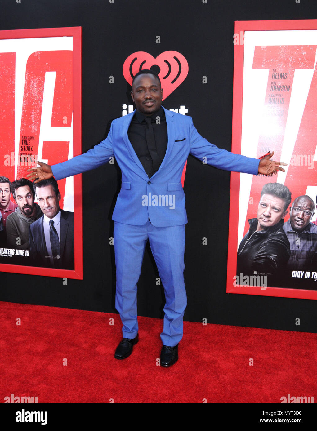 Los Angeles, USA. 7. Juni 2018. Schauspieler Hannibal Buress nimmt an Warner Bros. und New Line Cinema die Weltpremiere von "Tag" am 7. Juni 2018 im Regency Dorf Theater in Los Angeles, Kalifornien. Foto von Barry King/Alamy leben Nachrichten Stockfoto