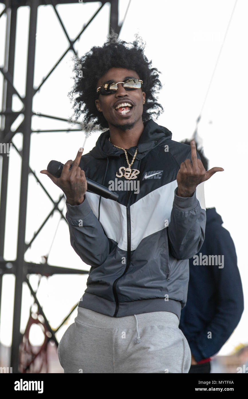 Juni 5 2018 Chicago Illinois Usa Daboii Von Sob X Rbe Bei Huntington Bank Pavillon Auf Der Nordlichsten Insel In Chicago Illinois Bild C Daniel Deslover Uber Zuma Draht Stockfotografie Alamy