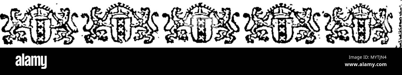 . Englisch: Fleuron aus Buch: Hymnen: für zwei, drei, vier, fünf, sechs, sieben und acht Stimmen. Wie Sie jetzt durchführen möchten, in der Kathedrale und Metropolitical Kirche St. Petrus in York: in der Kathedrale Kirche Christi und der Jungfrau Maria, die Heilige Jungfrau, in Durham: und, in der Kathedrale Kirche der Seligen Jungfrau Maria, in Lincoln. Mit dem Präfix ", eine Tabelle der Prediger, und die Zeiten von ihrer Predigt, in der sagte Kathedralen. Gesammelt und von Thomas Ellway, Master von den Kindern der Kathedrale in York verkauft. 366 Hymnen - für zwei, drei, vier, fünf, sechs, sieben und acht Stimmen Fleu Stockfoto