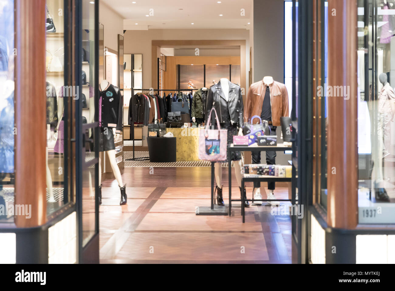 Philadelphia, Pennsylvania, USA - 30. MAI 2018: Store Front Stockfoto
