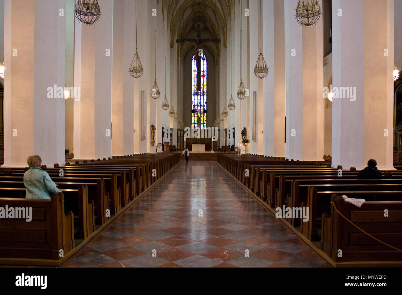 Frauenkirche München Deutschland Stockfoto