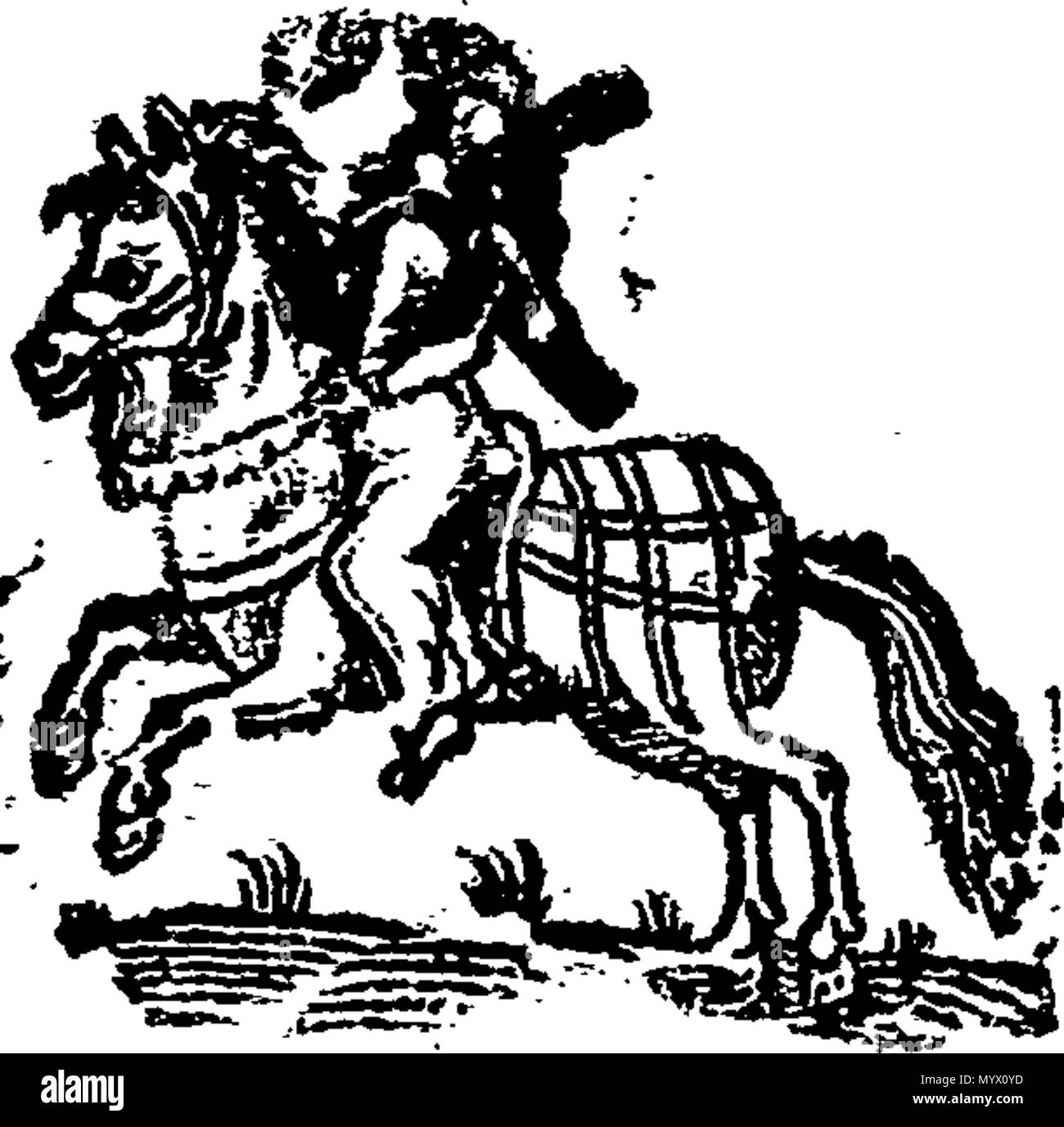 . Englisch: Fleuron aus Buch: Aristoteles' letztes Vermächtnis: oder, seinem goldenen Kabinett des Schreckens geöffnet, für herrliche Freizeitbeschäftigung der Jugend. I. eine compleat English Wahrsagerin. ... Vii. Die Stadt und Land Narr; ... Zu denen hinzugefügt wird, werden die meisten complaet [sic] canting Wörterbuch. Ins Englische übersetzt von Dr. Saman, ... 376 Aristoteles letztes Vermächtnis - oder seinen goldenen Kabinett des Schreckens geöffnet, für die Jugendlichen aus angenehmen Zeitvertreib Fleuron T 117397-36 Stockfoto