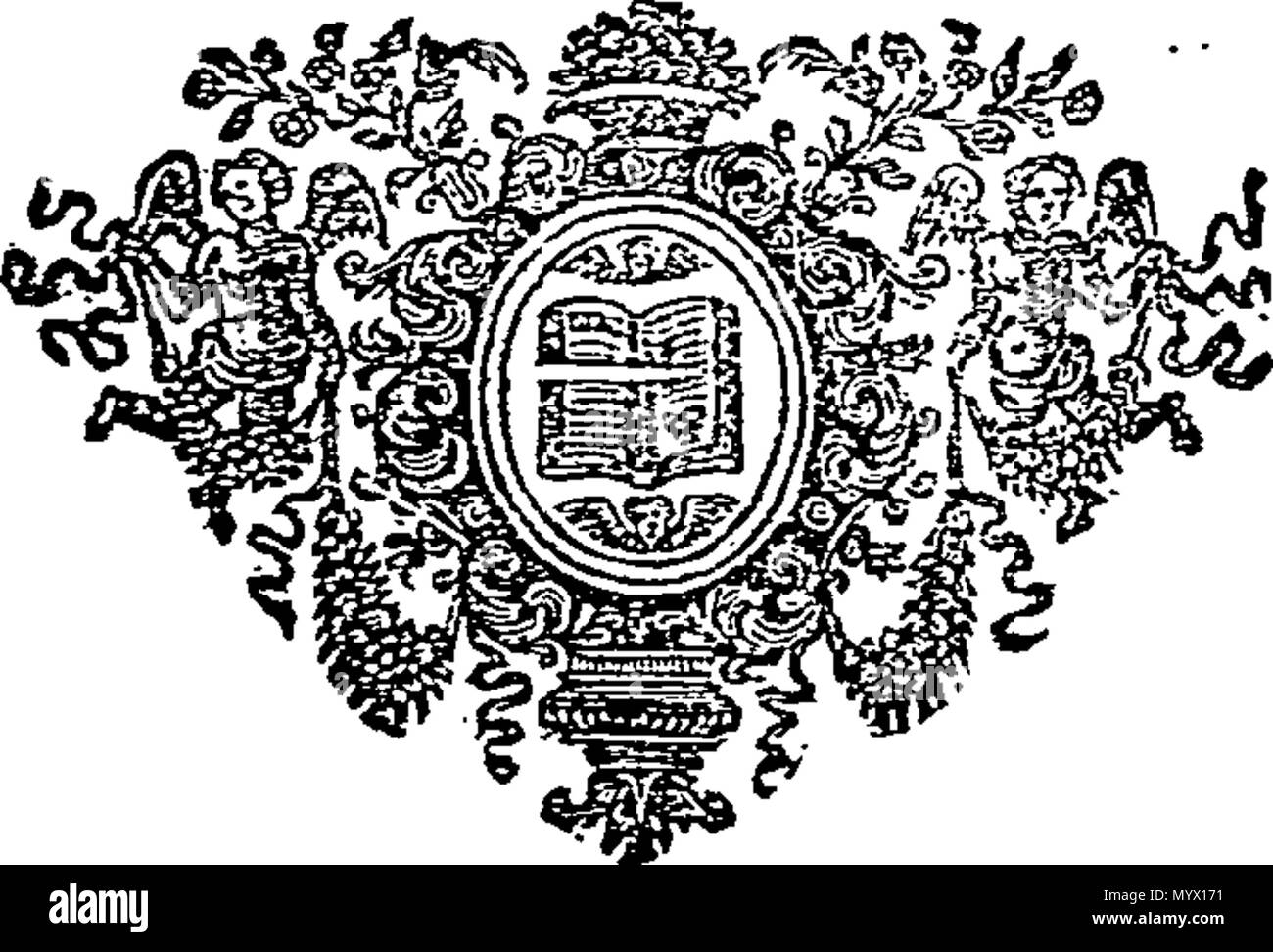 . Englisch: Fleuron aus Buch: Arithmetische Institutionen. Mit einem compleat System der Arithmetik der natürlichen, Logarithmischen und algebraische in allen Ihren Filialen: Wobei der Lerner wird geführt, nachdem eine einfache und vertraute Art und Weise von den ersten Prinzipien für diese Art von Literatur für den Staat, da es derzeit gebracht wird: Gemeinsam mit vielen neugierigen und nützliche Verbesserungen nie zuvor gemacht Publick. Durch die Rev. Herr John kirkby. 377 Arithmetische Institutionen Fleuron T 135695-8 Stockfoto