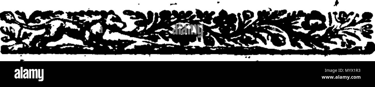 . Englisch: Fleuron aus Buch: Artium principia: oder, das Wissen um die ersten Prinzipien der mathematicks einfach und verständlich zu den gemeinsten gestellt. Design für die weitere regelmäßige und rasche Einführung junger Anfänger in den Wissenschaften. Das ganze Sein gekünstelt mit größter demonstrativer Schlichtheit und unter der folgenden Bereiche enthalten, nämlich 1. Geometrische Definitionen von Linien, Winkeln, &c. von einem Punkt zu einem festen. 2. Vorbereitende Probleme; oder der Rudionents der praktischen Geometrie. 3. Geometrische Lehrsätze; oder spekulative Geometrie, mit der eine neue und einfache Methode der Demonst Stockfoto