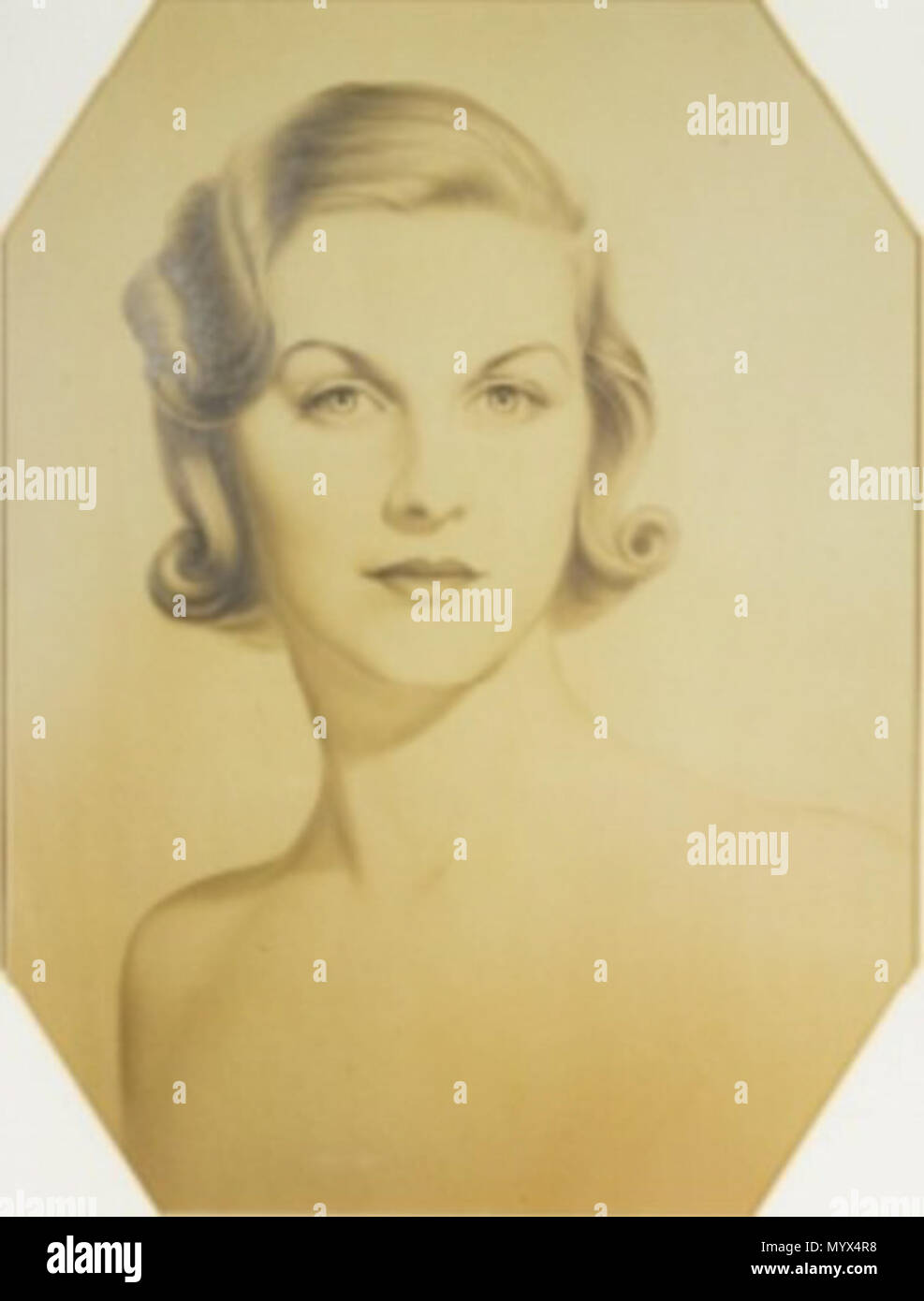 . Englisch: Diana Mitford. 1937. William Acton 26 Diana Mitford von William Acton Stockfoto