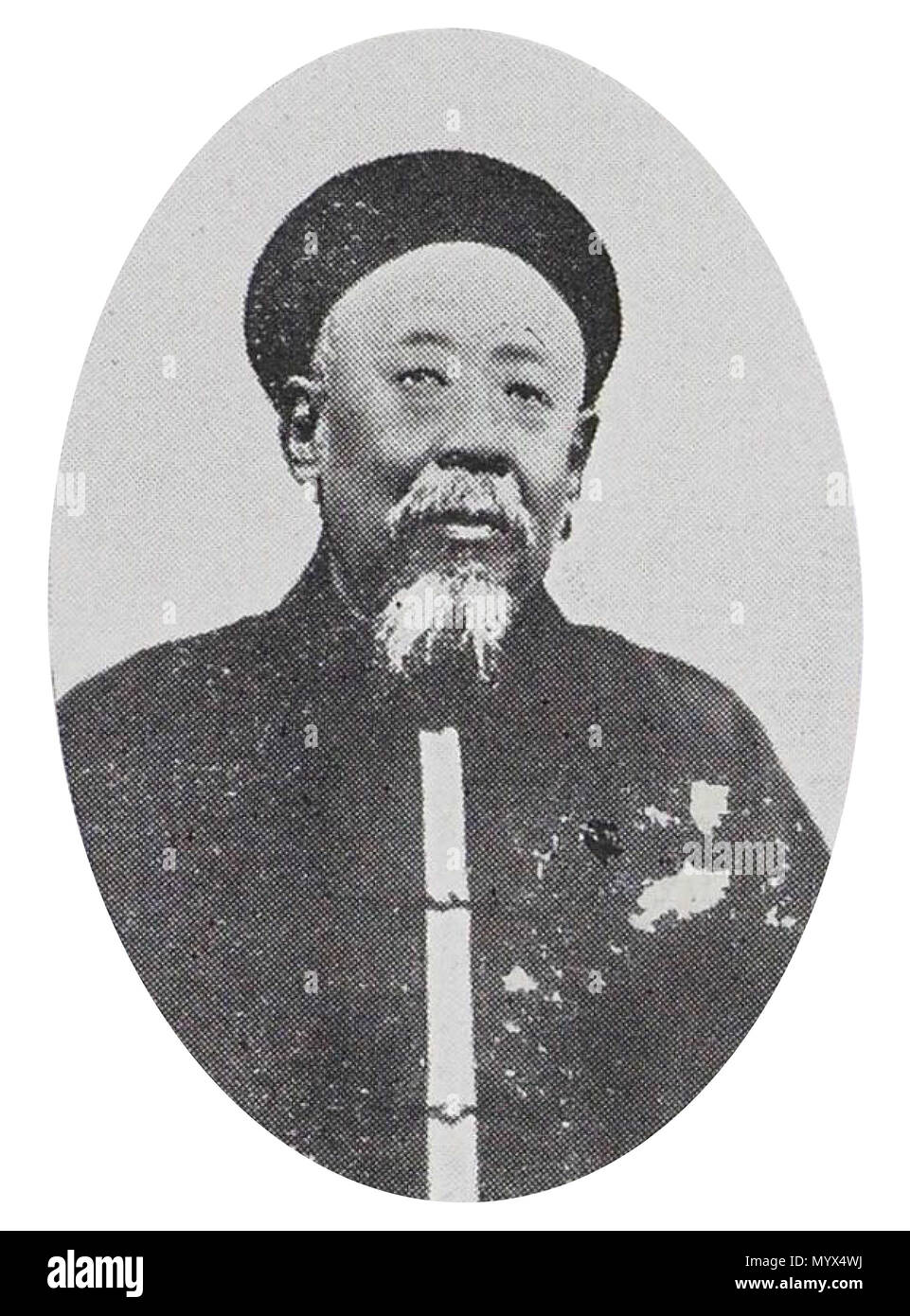 . 中文（简体），张人骏 湛存居士 ‎:. 25. Juni 1910. ????? 2 Zhang Ren Jun Stockfoto