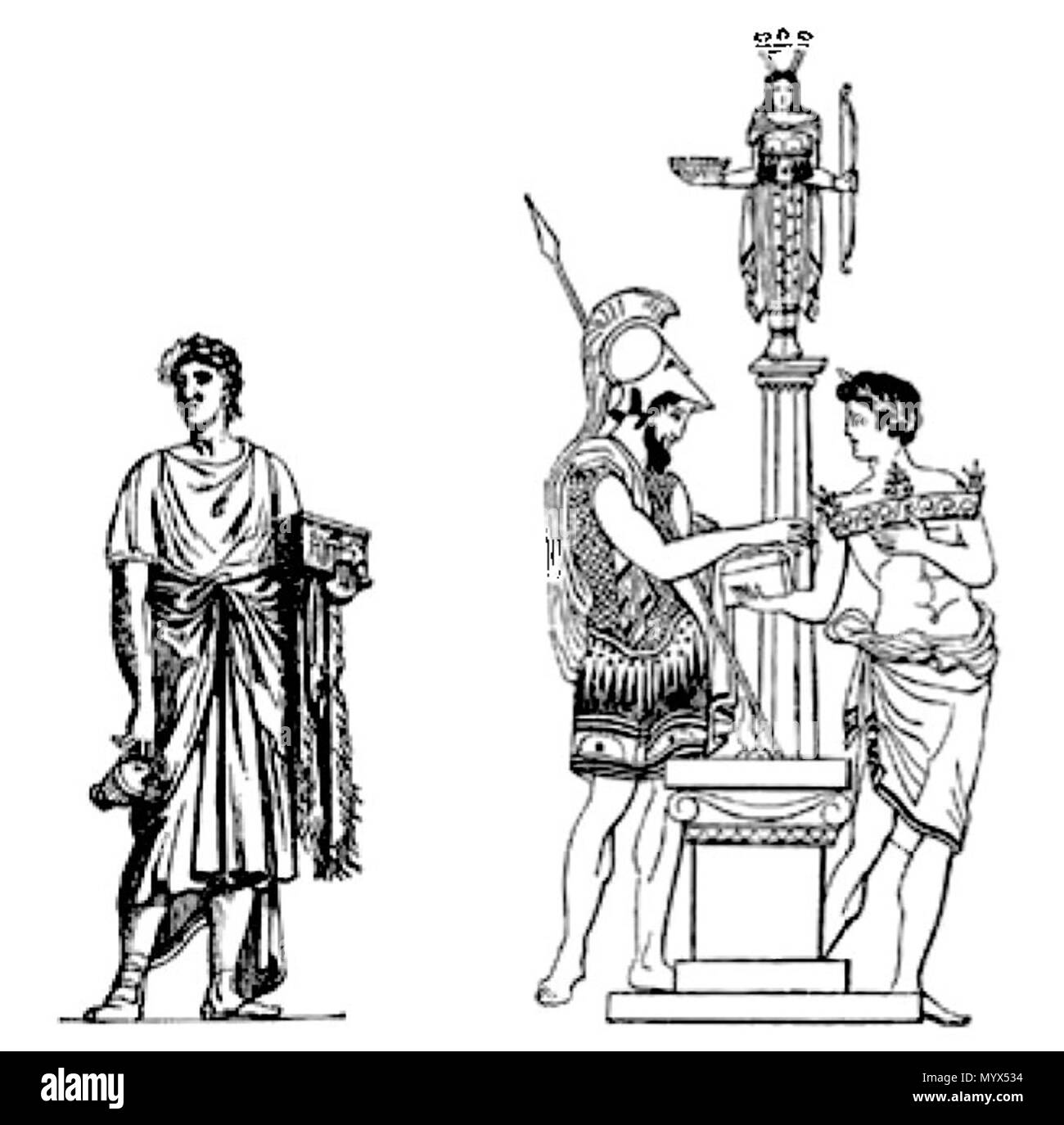 . Français: Illustration. 29. März 2018. Daremberg 97 T1 p1 dagrpic 41 Stockfoto