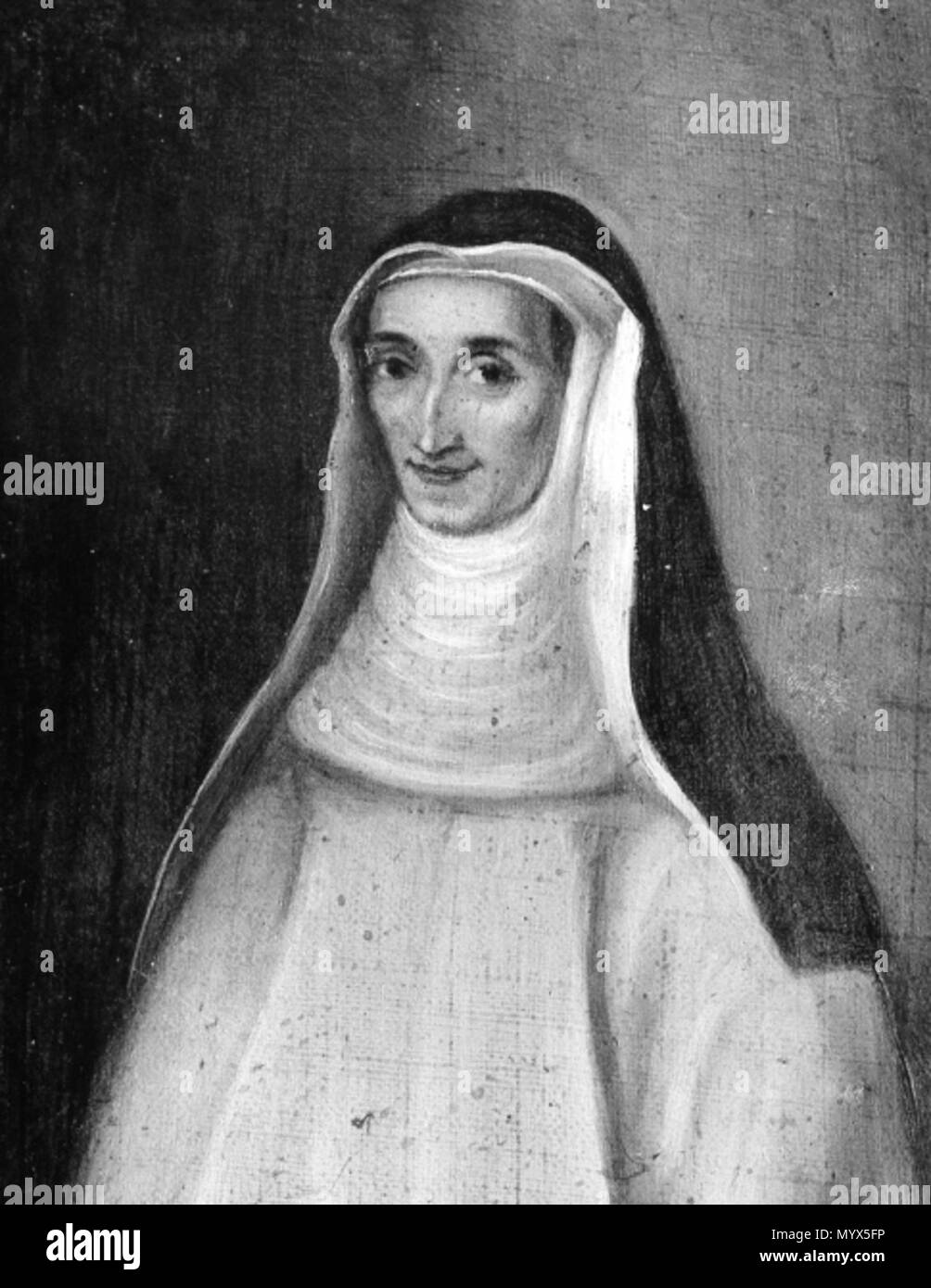 . Englisch: Self-portrait von Anna Vittoria Dolara. Letzten 25 sek. XVIII - 1775 1799. Anna 10 Anna Vittoria Vittoria Dolara Dolara Stockfoto