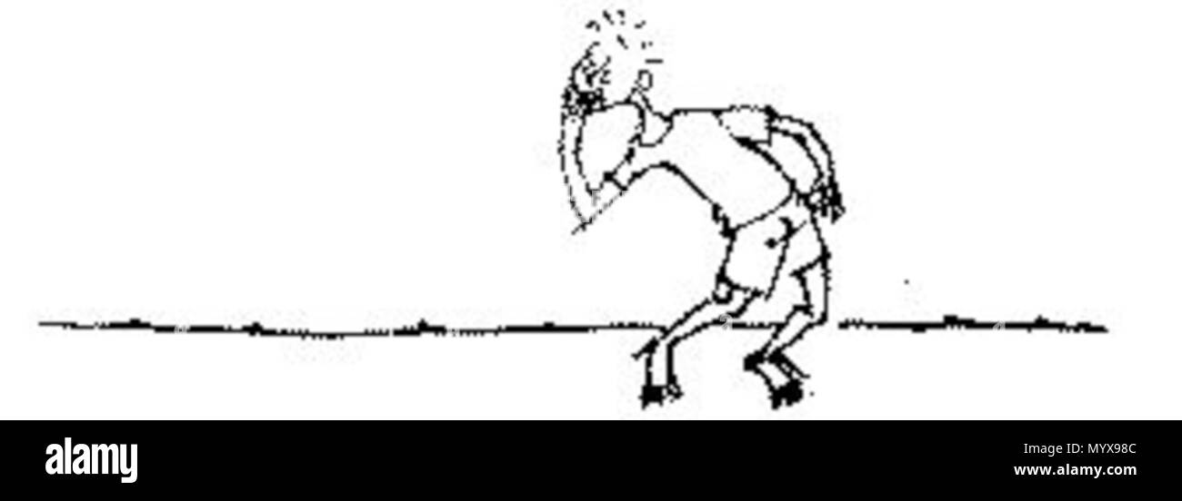 . Karikatur von Sukumar Ray. . Sukumar Ray/??????? ???? 1 Kajerlok 3 Stockfoto