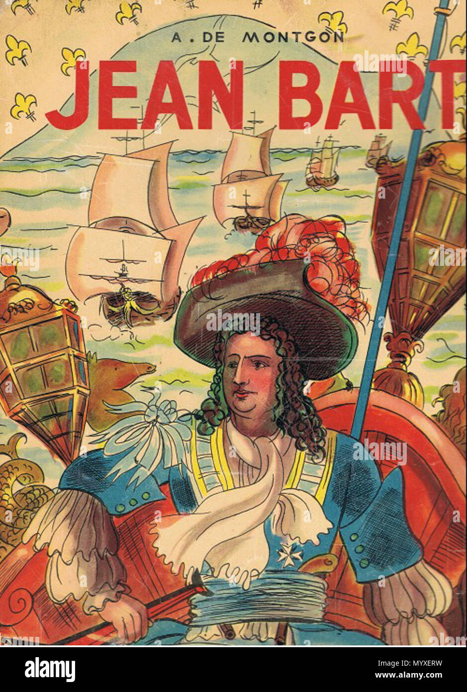 18 Bédé Jean Bart Stockfoto