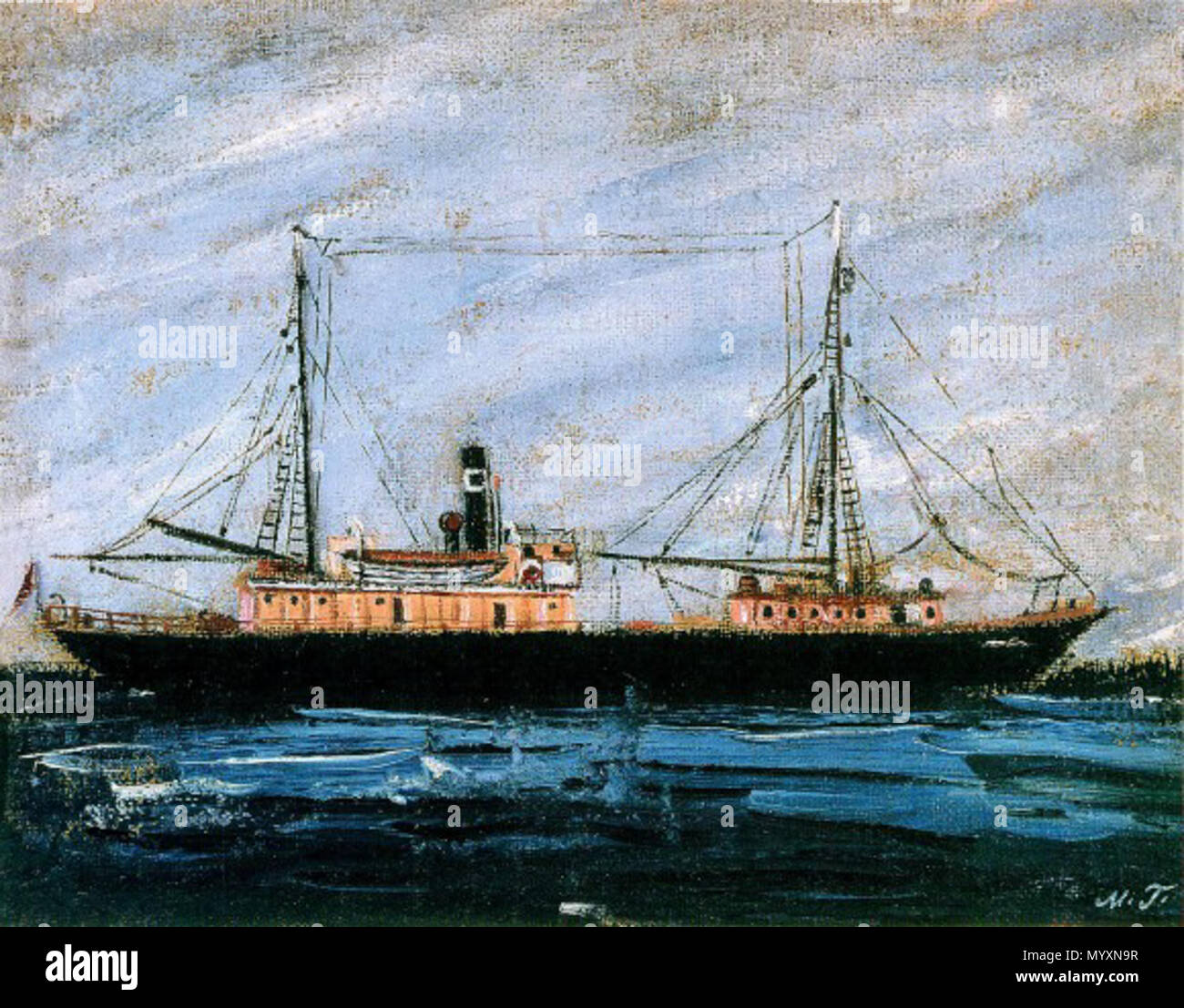 . Русский: Гуревич М. Л. - Полярный Персей разведчик"". 1933. , Холст масло. 20 · 25. . 1933. Unbekannt 42 Gurevich-ml-polyarniy - razvedchik - persey -1933-580 x454 Stockfoto