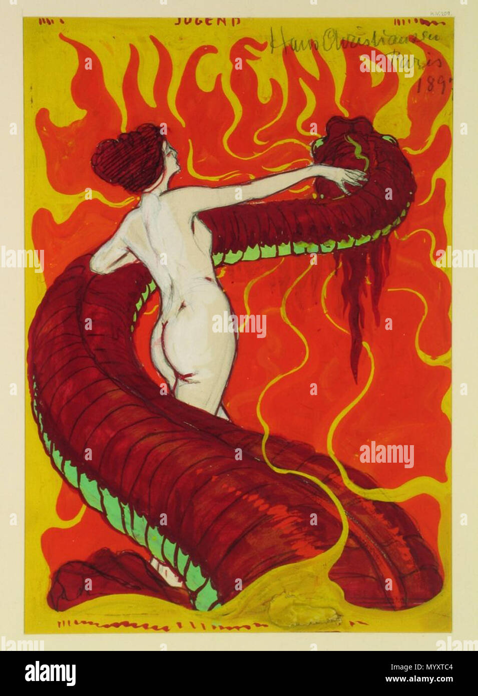 . Englisch: Andromeda, eine Skizze für die Zeitschrift "Jugend", in München Museumsberg Flensburg Museumsberg Flensburg einheimische Name Ort Flensburg Koordinaten 54° 47' 08.52" N, 9° 25' 53.69" E Gegründet 1876 Webseite Http://www.museumsberg-flensburg.de/ Authority control: Q 1954806 VIAF: 153292417 LCCN: nb 2009027482 GND: 2166186-8 SUDOC: 07759679 X WorldCat. 1898. Hans Christiansen (1866 - 1945) Beschreibung der deutsche Maler und Grafiker Geburtsdatum / Tod vom 6. März 1866 vom 5. Januar 1945 Ort der Geburt / Todes Flensburg Wiesbaden Authority control: Q 1579001 Stockfoto