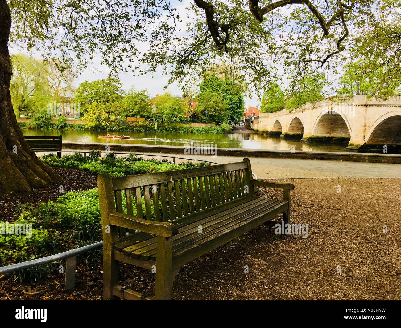 Richmond Bridge, London, England, Großbritannien Stockfoto