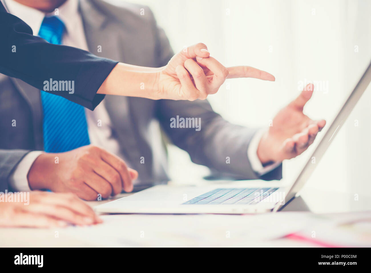 Menschen treffen Design Ideen Geschäftskonzept Stockfoto