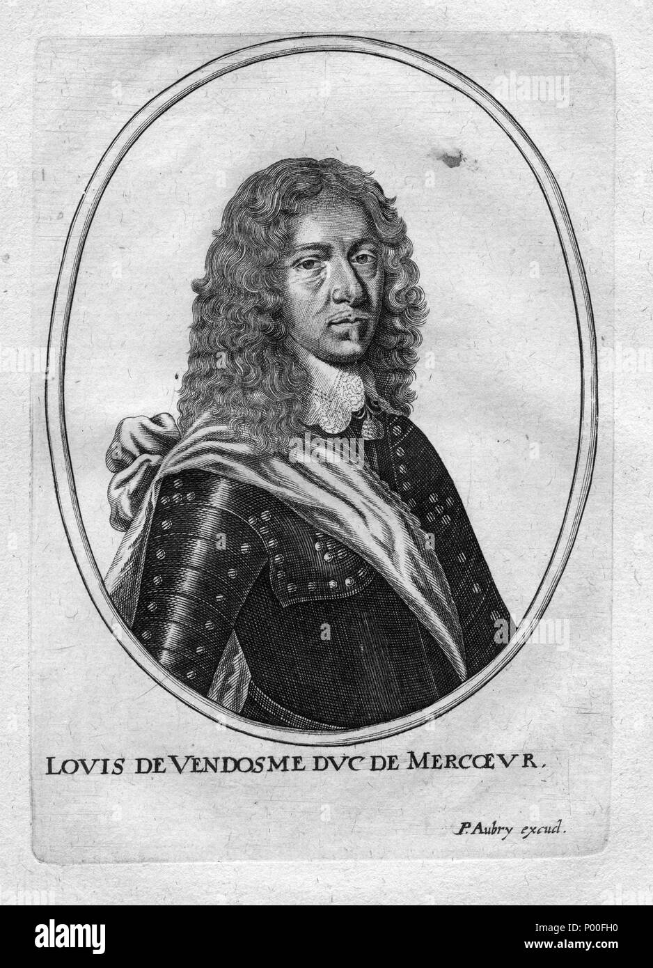 64 Louis II. de Vendôme Stockfoto