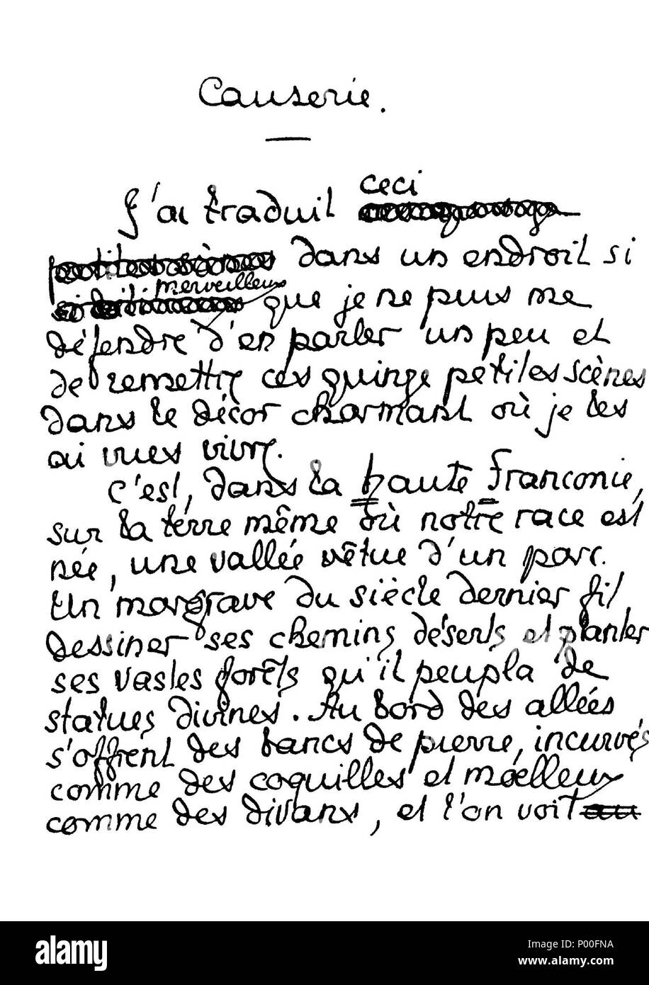 65 Louÿs - OEuvres complètes, éd. Slatkine Reprints, 1929-1931, Tome 1 p 178 Stockfoto