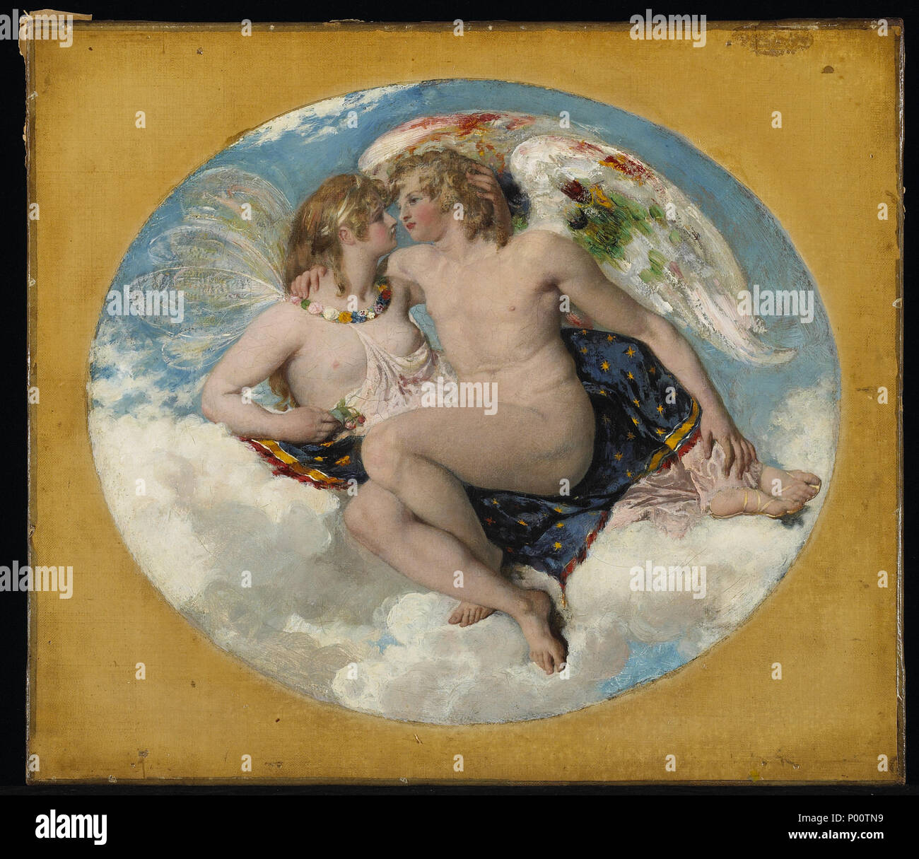 . Englisch: Amor und Psyche. 1821 106 William EttyR.A.-Amor und Psyche - 63.49 - Minneapolis Institut der Künste Stockfoto